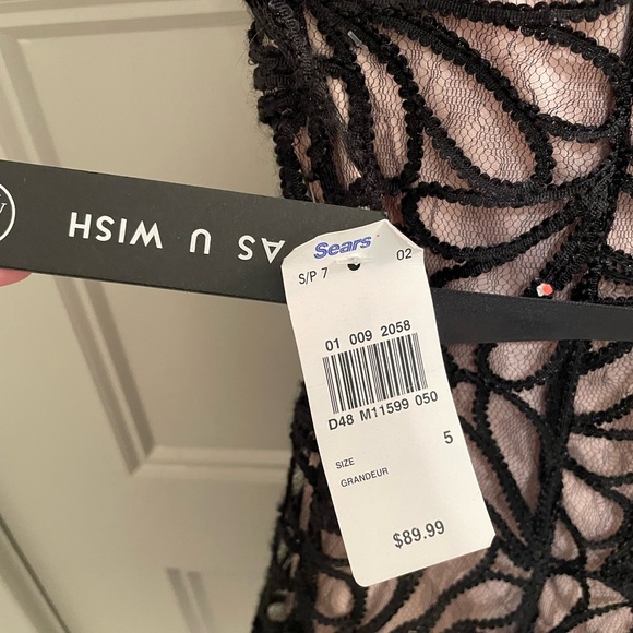 As U Wish, strapless mini dress, new with tags - Picture 3 of 4